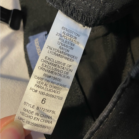 Democracy “Ab”solution Black Skinny Leg Jeans Size 6 - Picture 6 of 8